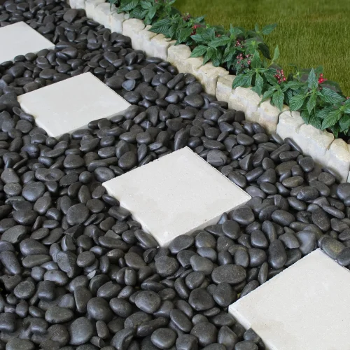 landscaping in kerala pebble garden