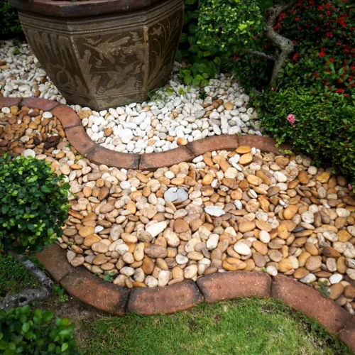 stonehouse landscaping services pebble garden